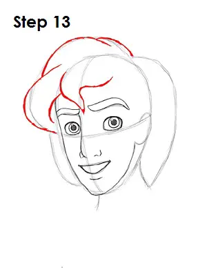 How to Draw Aladdin Step 13