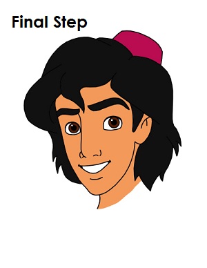 Como desenhar Aladdin