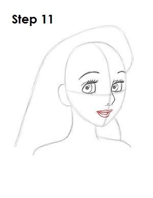 How to Draw Alice 11 How to Draw Alice Step 11