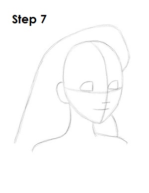 How to Draw Alice Step 7