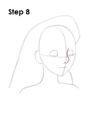 How to Draw Alice Step 8