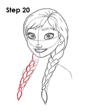 How To Draw Anna Frozen