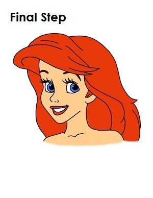 How to Draw Ariel