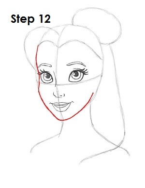 Como desenhar Belle
