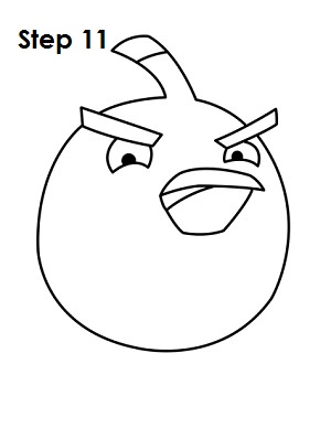 How to Draw Angry Birds (Black)