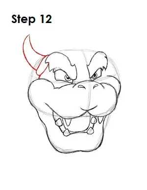 Como desenhar Bowser