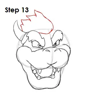 Como desenhar Bowser