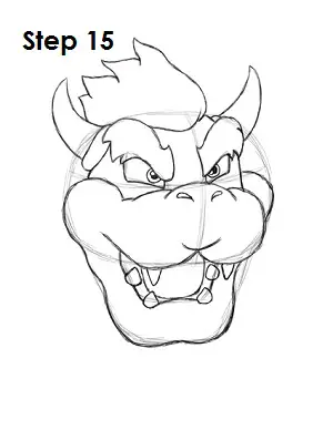 Como desenhar Bowser