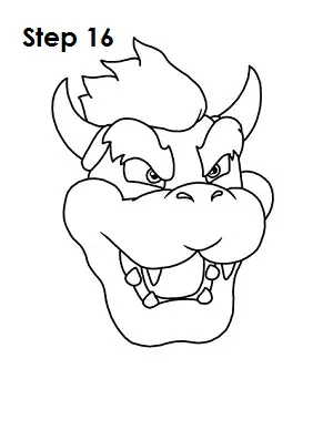 Como desenhar Bowser