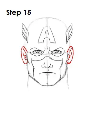 Desenhe o Capitão América