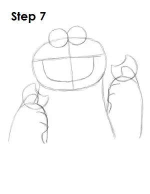 Como desenhar Cookie Monster