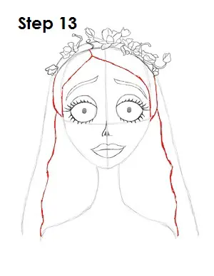 How to Draw Corpse Bride (Emily)