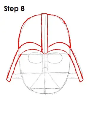 Desenhe Darth Vader Desenhe Darth Vader