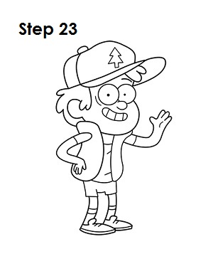 More on how to draw Dipper More on how to draw Dipper