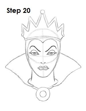 evil queen coloring pages - photo #23