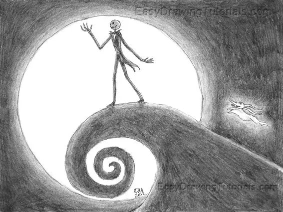 Nightmare Before Christmas Drawings