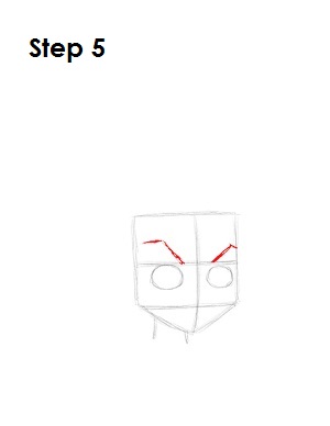 how to draw huey boondocks step 5