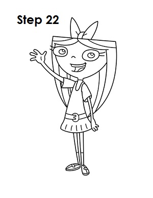 How to Draw Isabella (Phineas and Ferb)
