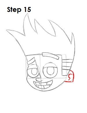Draw Johnny Test Step 15 Draw Johnny Test Step 15