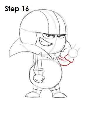 Draw Kick Buttowski Step 16 Draw Kick Buttowski Step 16
