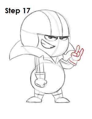 Draw Kick Buttowski Step 17 Draw Kick Buttowski Step 17
