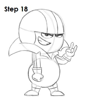 Draw Kick Buttowski Step 18 Draw Kick Buttowski Step 18