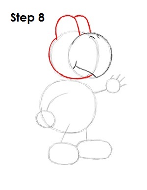 Draw Koopa Troopa Step 8 How to Draw Koopa Troopa Step 8