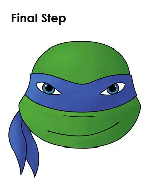 how to draw leonardo tmnt