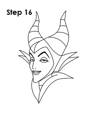How to Draw Maleficent