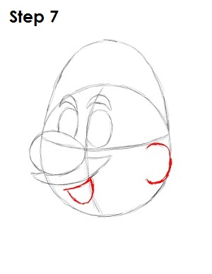 Draw Mario Nintendo Step 7 Draw Mario Nintendo Step 7