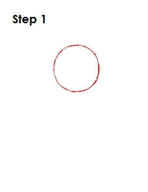 Draw Marvin the Martian Step 1 Draw Marvin the Martian Step 1