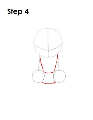 Draw Marvin the Martian Step 4 Draw Marvin the Martian Step 4