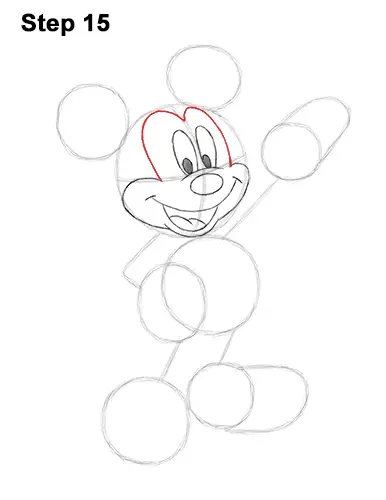How to Draw Mickey Mouse Full Body