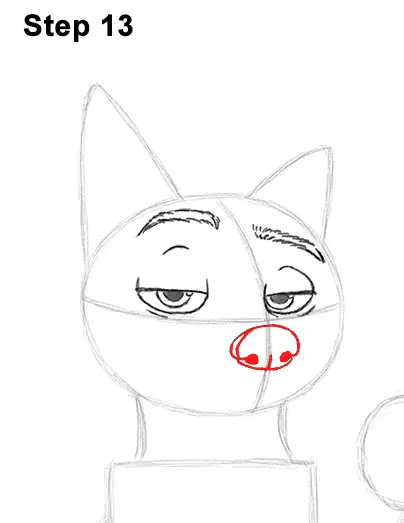 how to draw nick