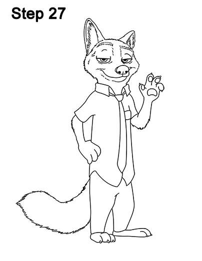 how to draw nick