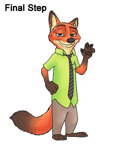 how to draw nick