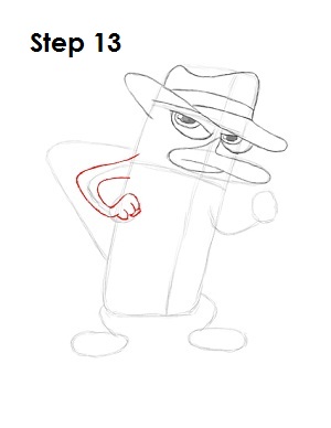Draw Perry the Platypus