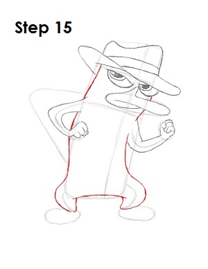 Draw Perry the Platypus