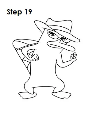 Platypus Coloring Page