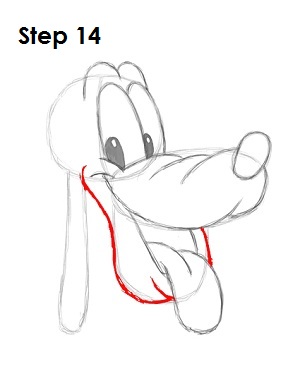 Draw Pluto Step 14 Draw Pluto Step 14