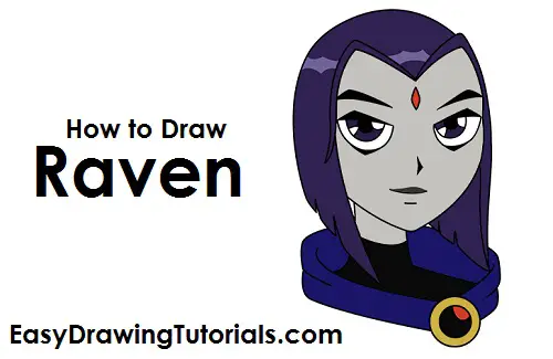 How To Draw Teen Titans Raven 76