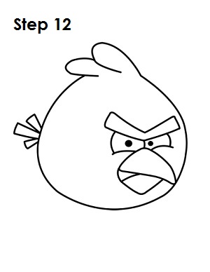 Angry Bird vermelho