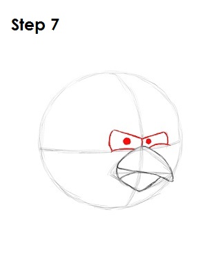 Angry Bird vermelho