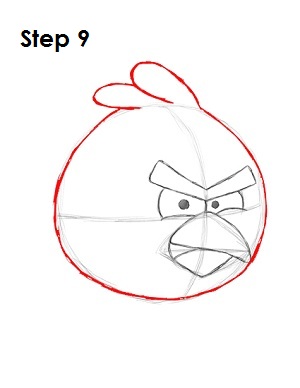 Angry Bird vermelho