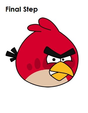 Angry Bird vermelho