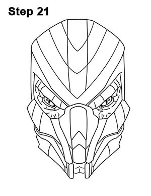 How to Draw Reptile (Mortal Kombat)