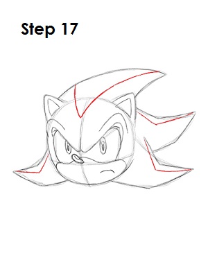 Step-by-Step Guide to Drawing Shadow the Hedgehog