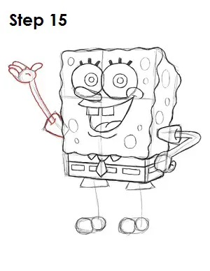 Sorteio SpongeBob SquarePants Passo 15 Sorteio SpongeBob SquarePants Passo 15