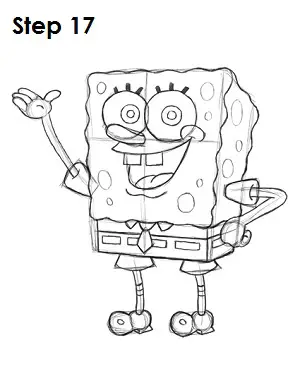 Sorteio SpongeBob SquarePants Passo 17