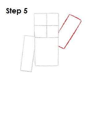 how to draw steve minecraft